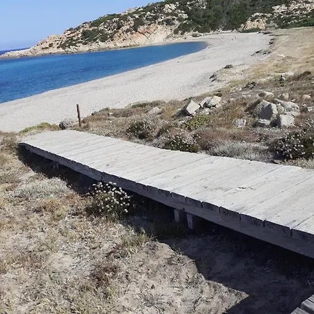 Casa Rosa Nel Mirice Con Piscina ,wifi,climatizzatore - Vicino Al Mare Σπίτι διακοπών *